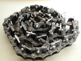 DR-02600 - DR-02600<br>Grabkette für LASKI Grabenfräse, TR60HC mit 27 Gliedern, Standardlänge, kpl. bestückt mit Werkzeugen DR-02600