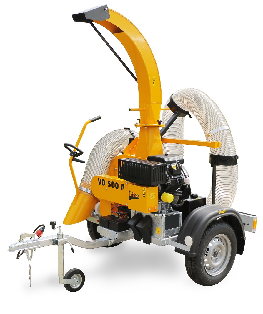 V-251 000 - V-251 000<br>Laubladegebläse LASKI VD-500 P<br>Antriebsmotor Kohler Command CH740,<br>Abgabeleistung 18,6 kW (25 PS) bei 3600 U/min.<br> V-251 000